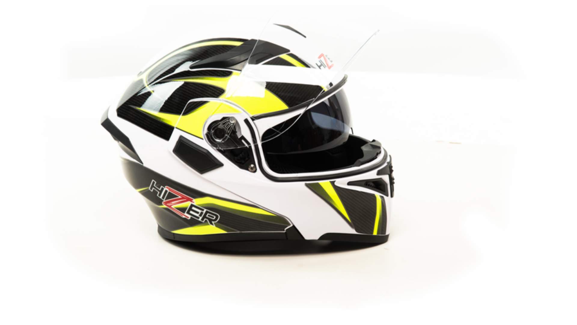Шлем мото модуляр HIZER J5902 №2 (XL) (2 визора)