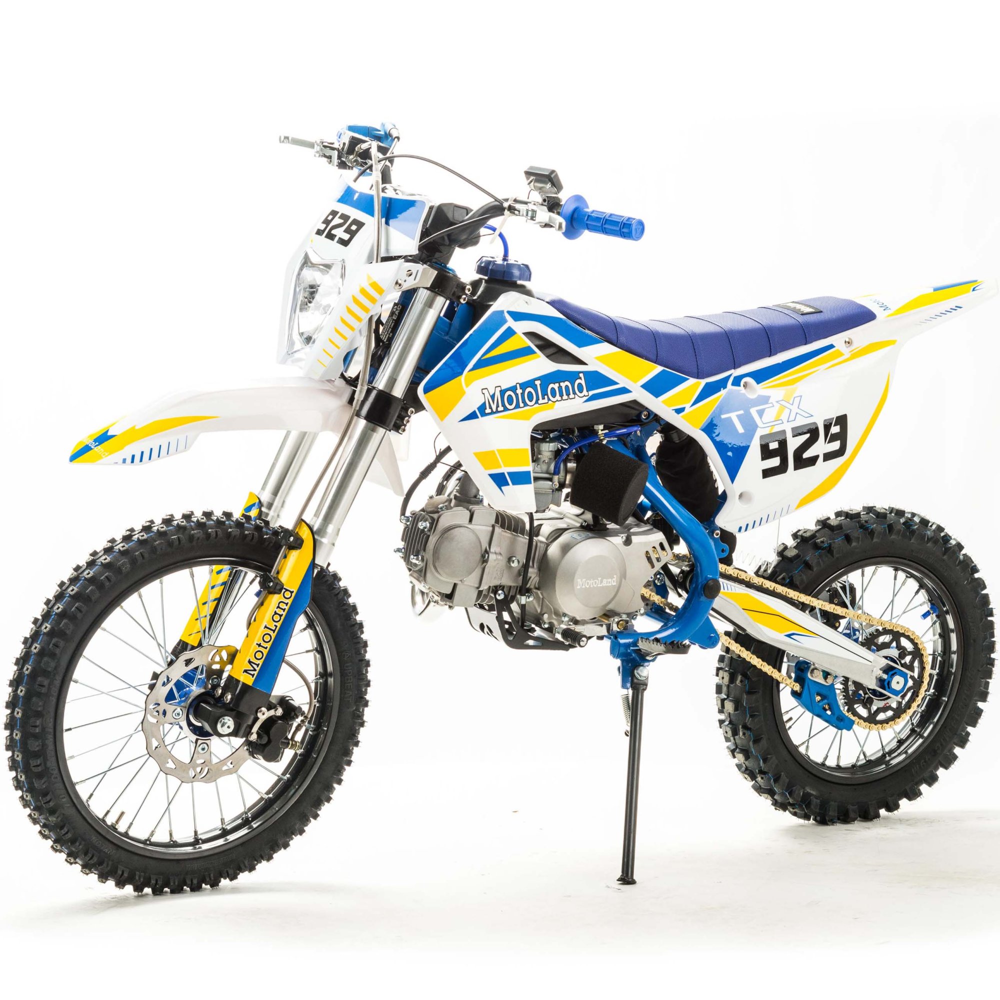 Питбайк  Motoland TCX125 E 17/14 синий